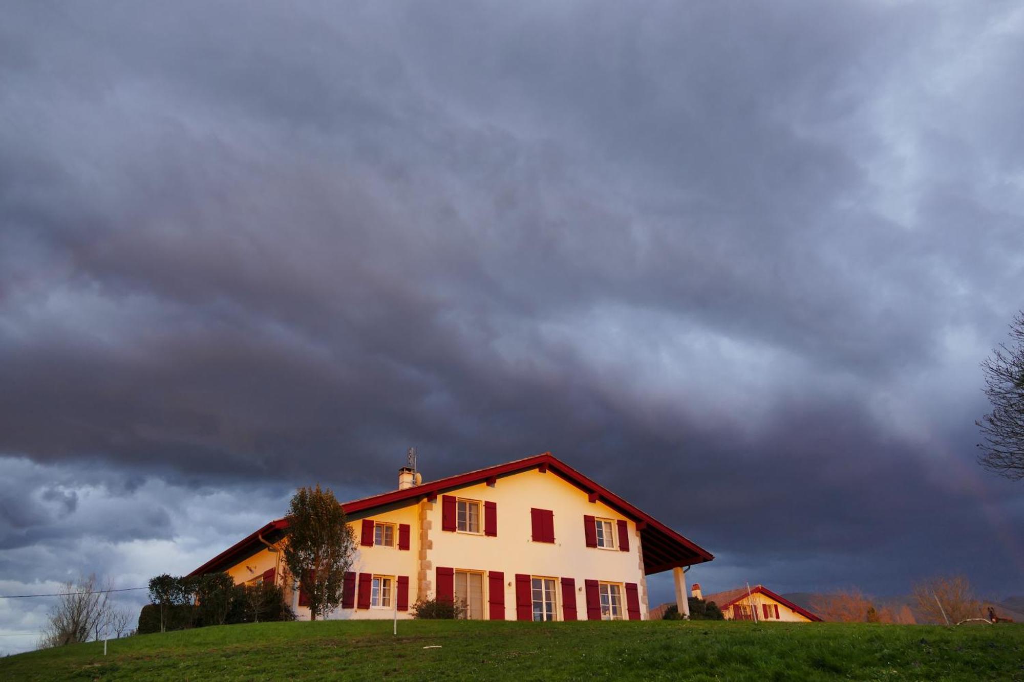 Baskoparadis I Eco-Gites I Calme I Vue I Anes I Jardin I Montagne I Nature Louhossoa Exterior foto