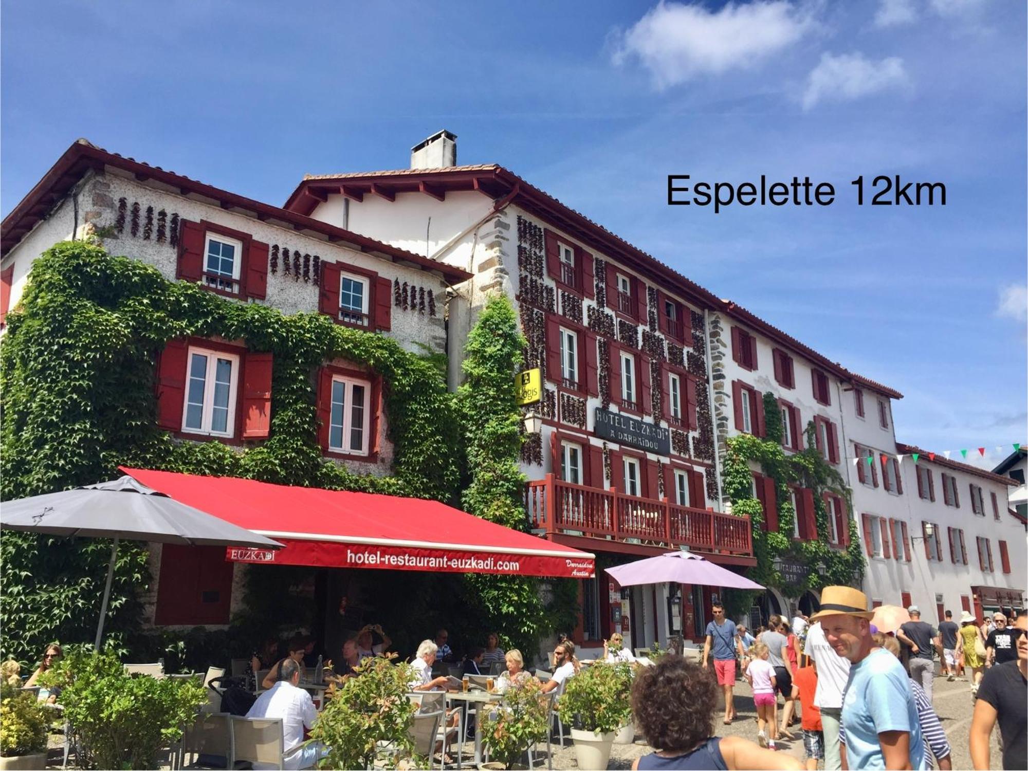 Baskoparadis I Eco-Gites I Calme I Vue I Anes I Jardin I Montagne I Nature Louhossoa Exterior foto